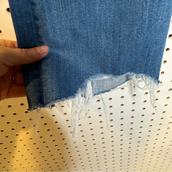 Madewell | Cali Demi-Boot Jeans in Bronson Wash: Button-Front Edition J0533 Sz27 - Picture 8 of 12